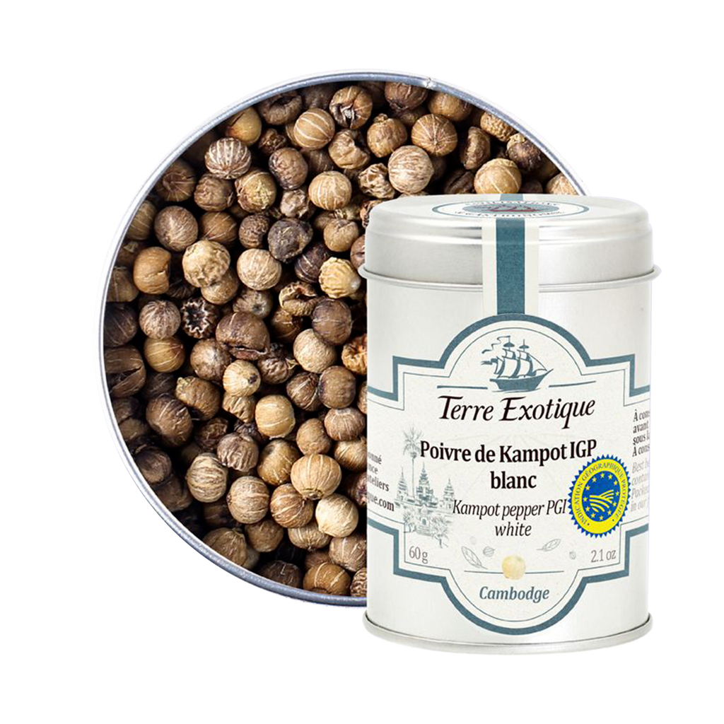 Білий перець Kampot pepper PGI white