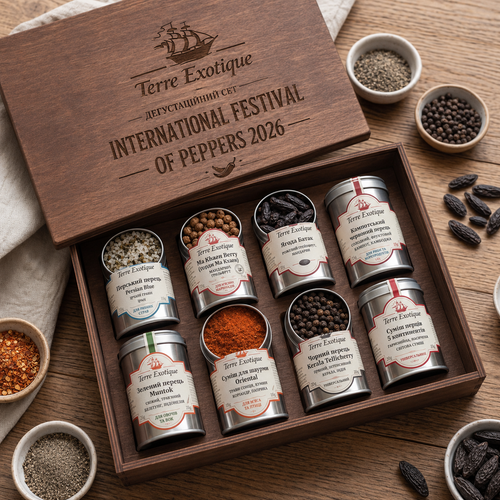 Дегустаційний сет International Festival of Peppers 2026